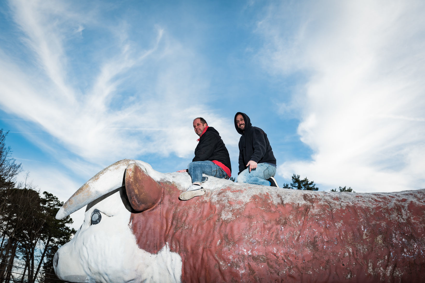 Bull Statue at Fratellis Itatlian Steakhouse